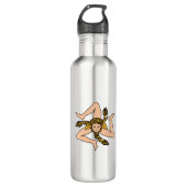 Sicilië Italië Waterfles (Voorkant)