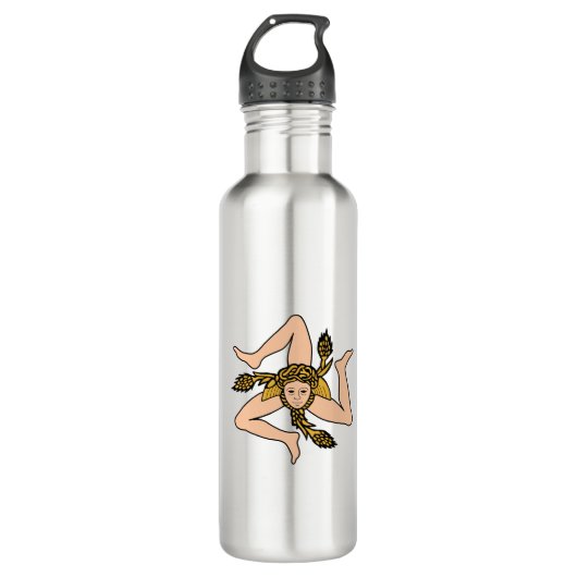 Sicilië Italië Waterfles (Voorkant)