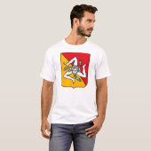 Sicilië jassen T-shirt voor de vervaardiging van w (Voorkant volledig)