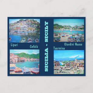 Sicilië Landschappen - Briefkaart