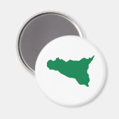 Sicilië Magneet (Voorkant / Achterkant)