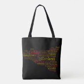 Sicilië MapRY Tote Bag (Achterkant)