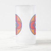 Sicilië mediterraan design matglas bierpul (Center)