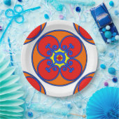 Sicilië mediterraan design papieren bordje (Feest)
