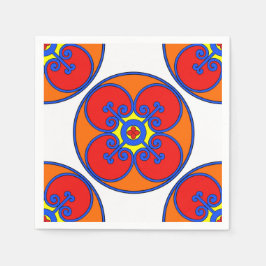 Sicilië mediterraan design servet