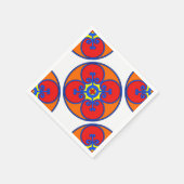 Sicilië mediterraan design servet (Hoek)