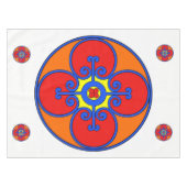 Sicilië mediterraan design tafelkleed (Voorkant (Horizontaal))