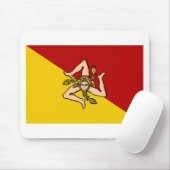 Sicilië Muismat (Met muis)