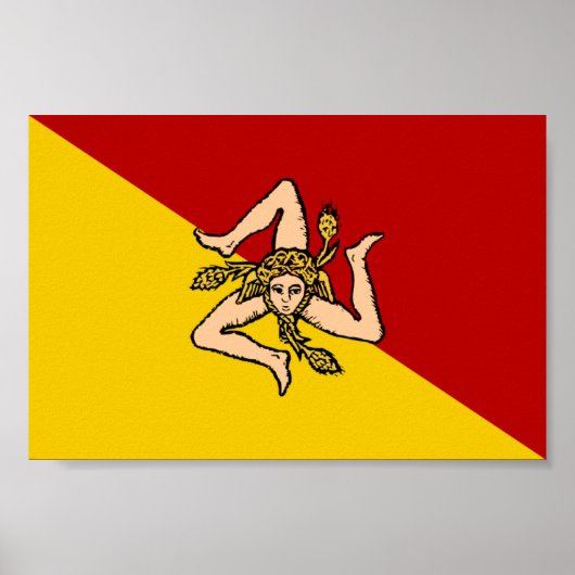 Sicilië Poster (Voorkant)