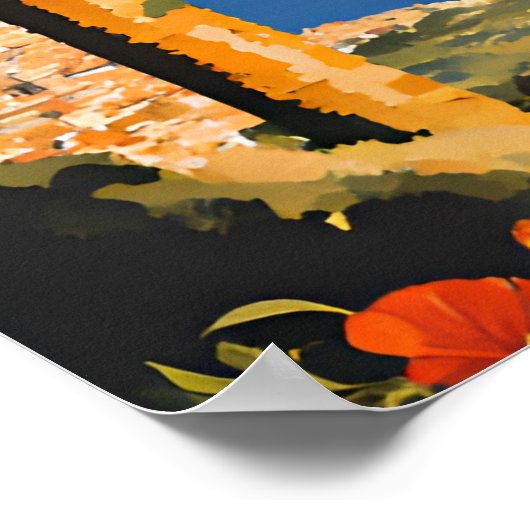 Sicilië Poster (Hoek)