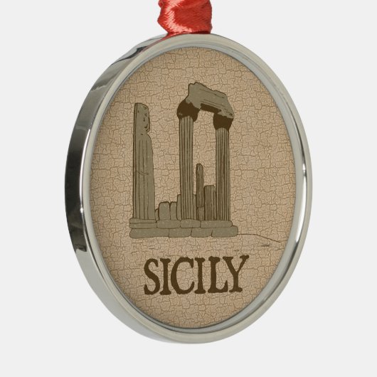 Sicilië Premium Ornament (Rechts)