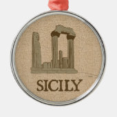 Sicilië Premium Ornament (Voorkant)