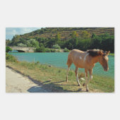 Sicilië Rechthoekige Sticker (Voorkant)