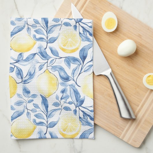 Sicilië Rustic Bruine Strepen Theedoek (Quarter Fold)