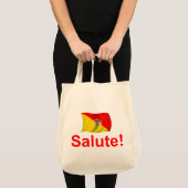 Sicilië Salute! Tote Bag (Voorkant (product))