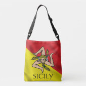Sicilië - Sicilia Crossbody Tas (Achterkant)