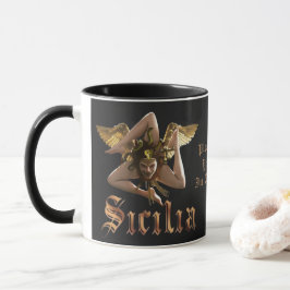 Sicilië / Sicilia Trinacria Persoonlijke Geschenkm Mok