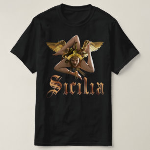 Sicilië/Sicilia Triskelion Trinacria T-Shirt