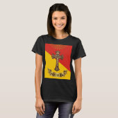 Sicilië / Siciliaans Kruisbeeld T-shirt (Voorkant volledig)