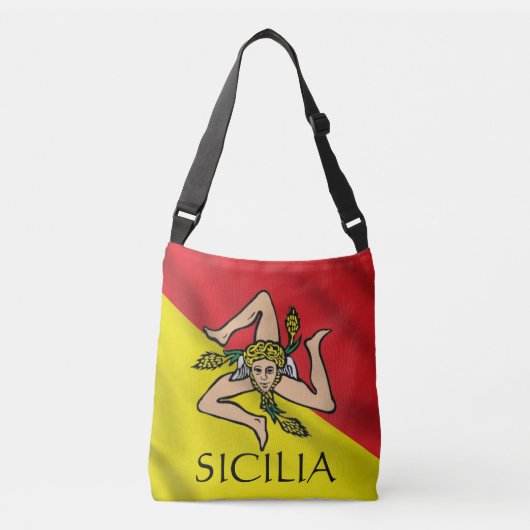 Sicilië - Sicilië Crossbody Tas (Voorkant)