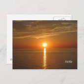 Sicilië - Sizilien Briefkaart (Voorkant / Achterkant)