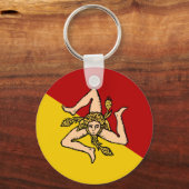 Sicilië Sleutelhanger (Voorkant)