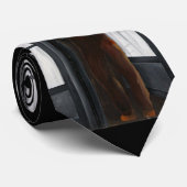 Sicilië Street Art Stropdas (Opgerold)