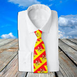 Sicilië Stropdassen, mode Siciliaanse vlag, bedrij Stropdas<br><div class="desc">Stropdas: Patriottische Siciliaanse vlag mode en Siciliaans bedrijfsontwerp - liefde voor mijn land,  kantoor draag,  reizen,  nationale patriotten / sportfans</div>