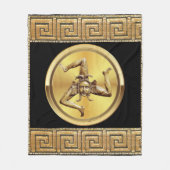 Sicilië Symbool Deken (Voorkant)