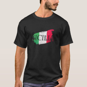  Sicilië Vakantie in Italië Italiaans Italia Sic T-shirt