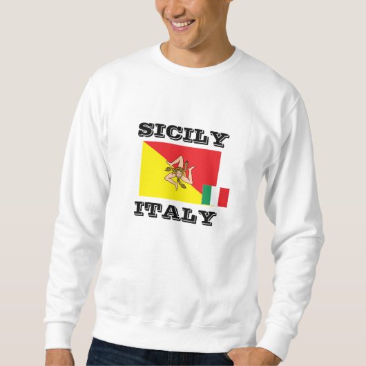 Sicilië vlag* Shirt (Voorkant)