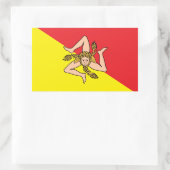 Sicilië Vlag Stickers (Tas)