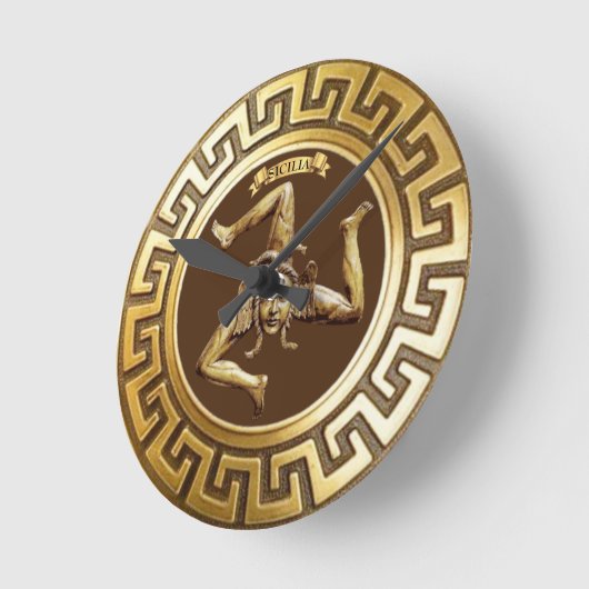Sicilië wandklok (Hoek)