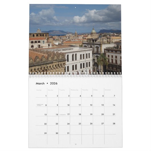 Sicily 2023 calendar kalender (Mar 2026)