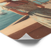 Sicily 50s vintage travel poster (Hoek)