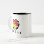 Sicily Classico Tweekleurige Koffiemok (Voorkant links)