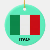 SICILY* het Ornament van Kerstmis van de douane (Achterkant)