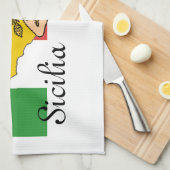 Sicily Kitchen Towel Theedoek (Quarter Fold)