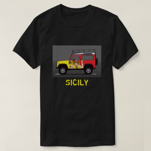 SICILY T-SHIRT (Design voorkant)
