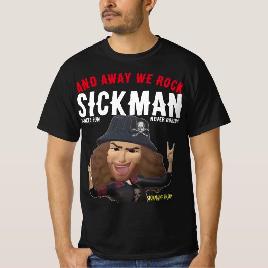 SICK AVATAR T-SHIRT (Voorkant)