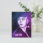 Sick Boi Ren Briefkaart (Staand voorkant)