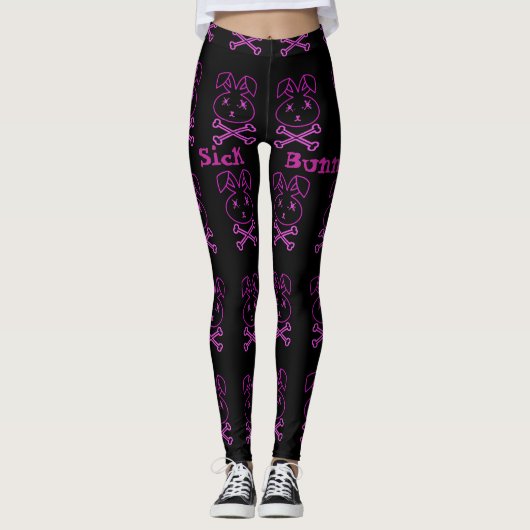 Sick Bunny Leggings (Voorkant)