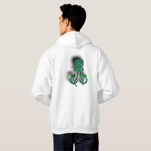 Sick Cthulhu Hoodie (Achterkant volledig)