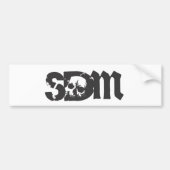 Sick Drummer Bumpersticker (Voorkant)