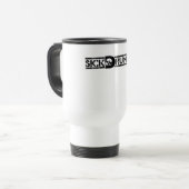 Sick Drummer Travel Mug Reisbeker (Voorkant links)