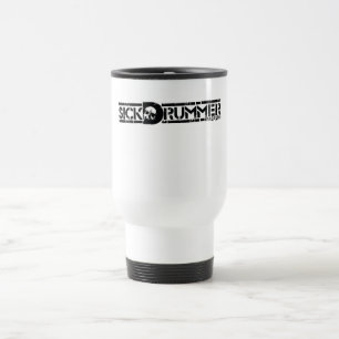 Sick Drummer Travel Mug Reisbeker
