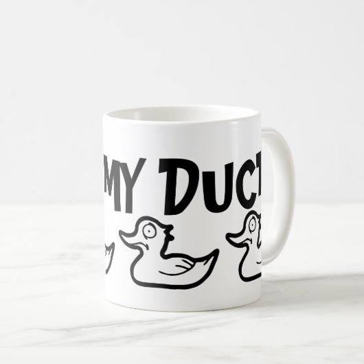Sick duck H Koffiemok (Voorkant rechts)