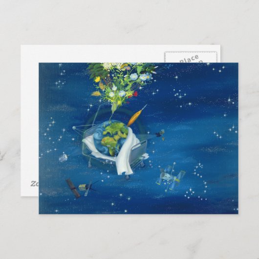 Sick Earth 2008 Briefkaart (Voorkant / Achterkant)