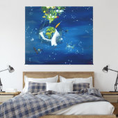 Sick Earth 2008 Canvas Afdruk (Insitu (Slaapkamer))