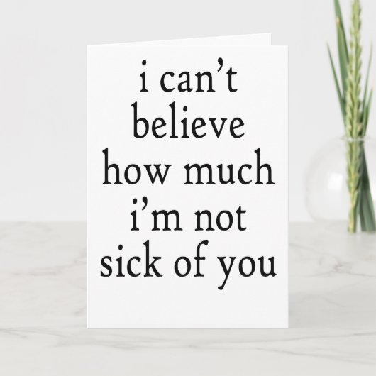 Sick Feestdagen Kaart (Voorkant)